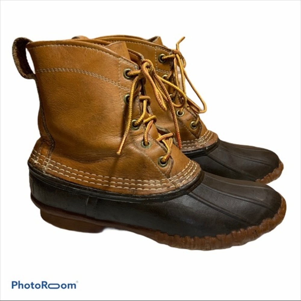 VINTAGE LL bean Maine hunting duck boots Size 7